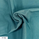 100% Organic Cotton Teal Fabric