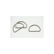 38 mm Metal D Rings Silver for Bag Making
