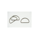 38 mm Metal D Rings Silver for Bag Making