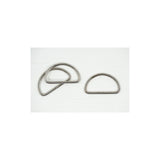 38 mm Metal D Rings Silver for Bag Making