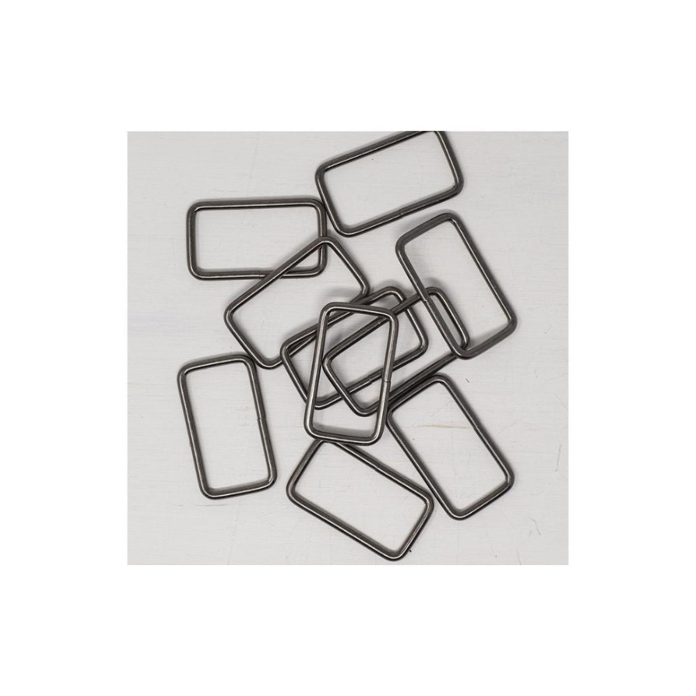 38 mm Metal Strap Connector Gunmetal for Bag Making