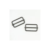 38 mm Metal Strap Slider Gunmetal for Bag Making