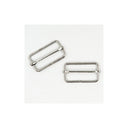 38 mm Metal Strap Slider Silver for Bag Making