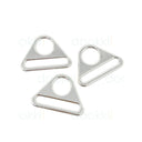 38 mm Triangle Connector Silver for Bag Making