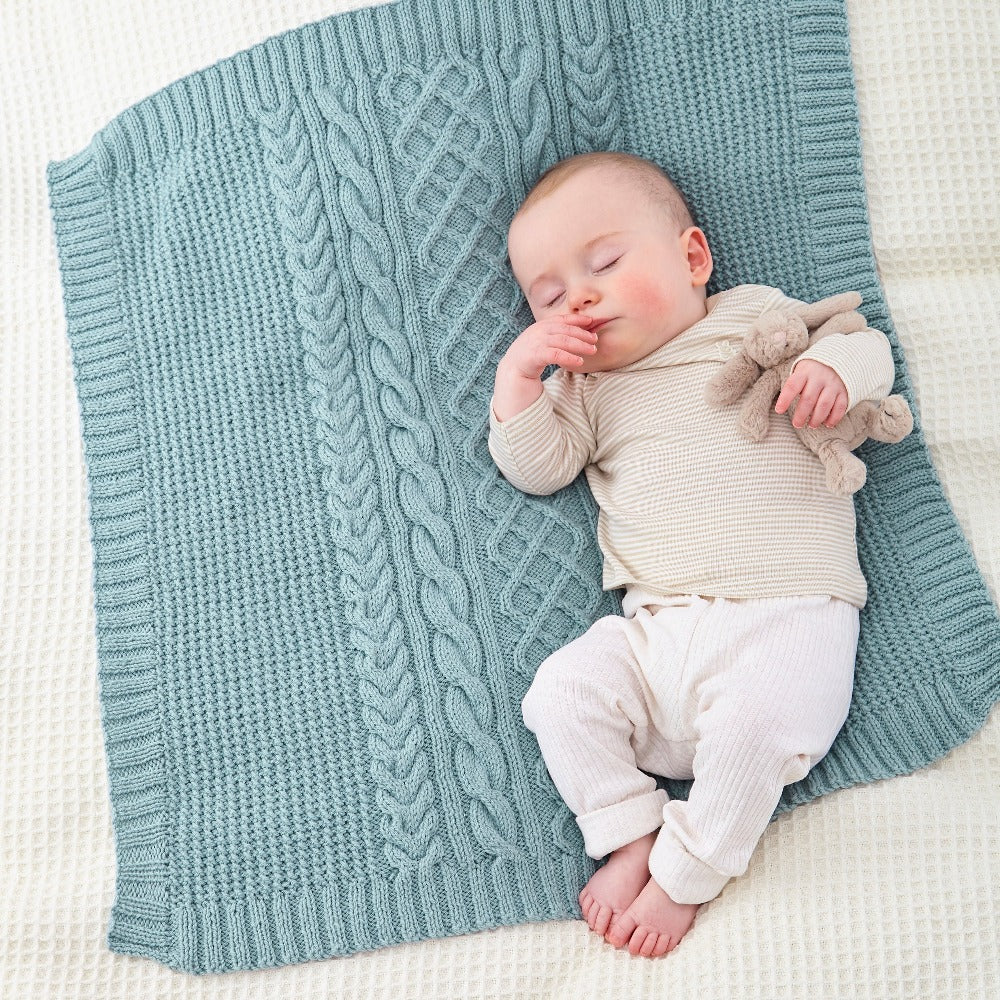 King Cole Cosy Cables Blanket