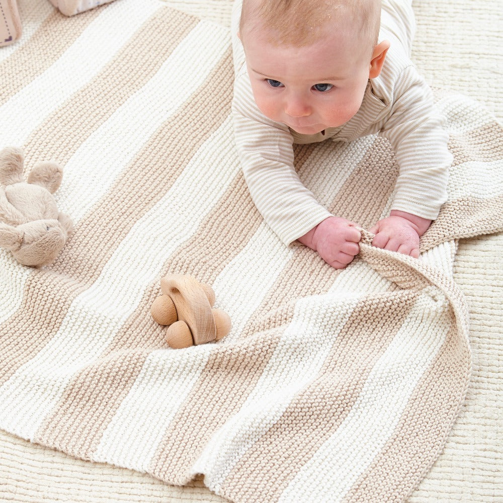 King Cole Simple Striped Blanket