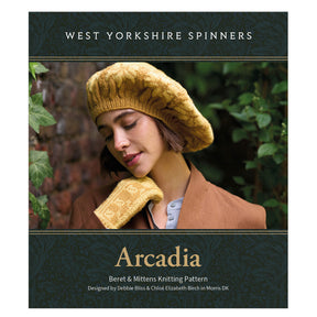 West Yorkshire Spinners Arcadia Beret and Mittens Knitting Pattern