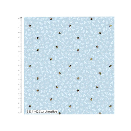 A Dogs Life Fabric Searching Bee