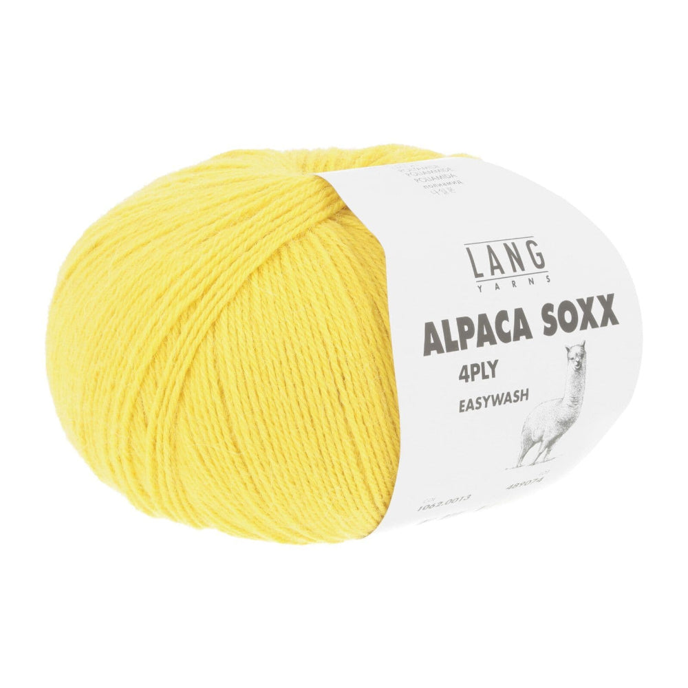 Alpaca Soxx 4 Ply Yellow