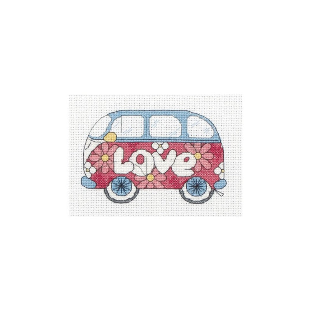 Anchor Camper Van Counted Cross Stitch Kit