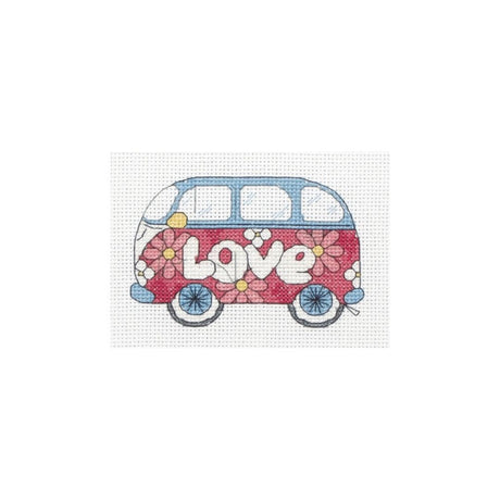Anchor Camper Van Counted Cross Stitch Kit