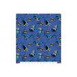 Batman Comic Blue Fabric