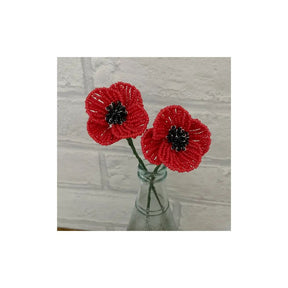 Beaded Poppy Flower Kit