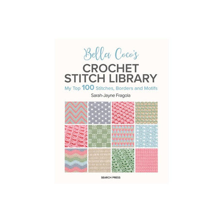 Bella Cocos Crochet Stitch Library Book