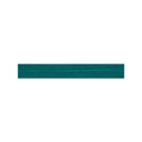 A horizontal teal green textured strip centered on a plain white background.