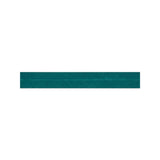 A horizontal teal green textured strip centered on a plain white background.