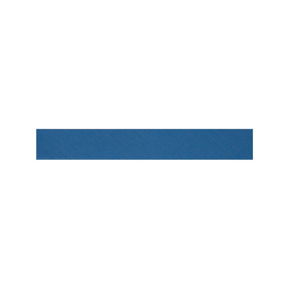 A solid blue rectangular colour swatch centered horizontally on a plain white background.