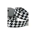 Black and White Houndstooth 38 mm Bag Handle Webbing