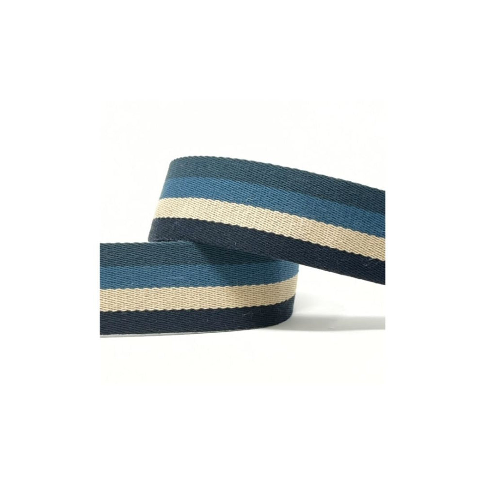 Blues Natural Bag Handle Webbing 38 mm