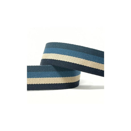 Blues Natural Bag Handle Webbing 38 mm