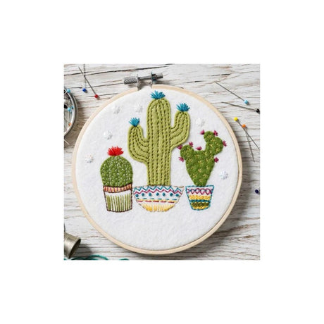 Cactus Felt Applique Kit