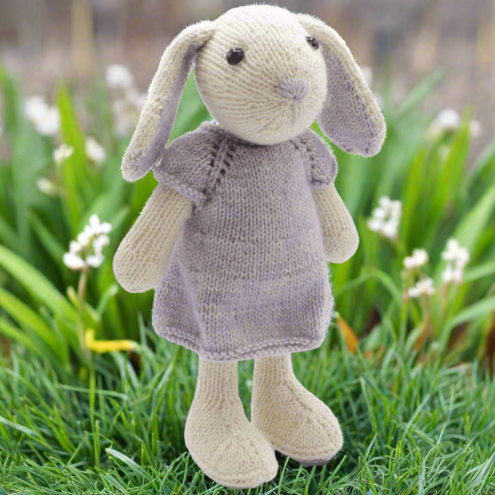 Chloe Rabbit Book Chloe Rabbit Knitting Kit – Wool n Stuff
