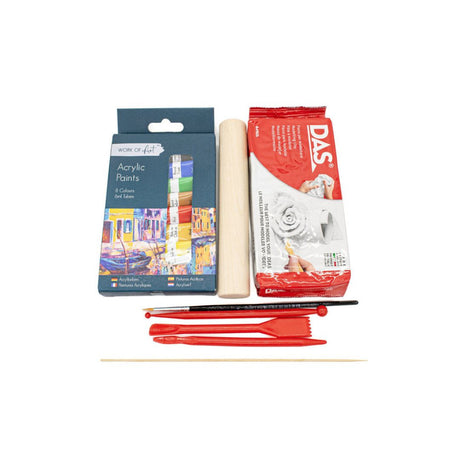 Clay Modelling Kit Contents