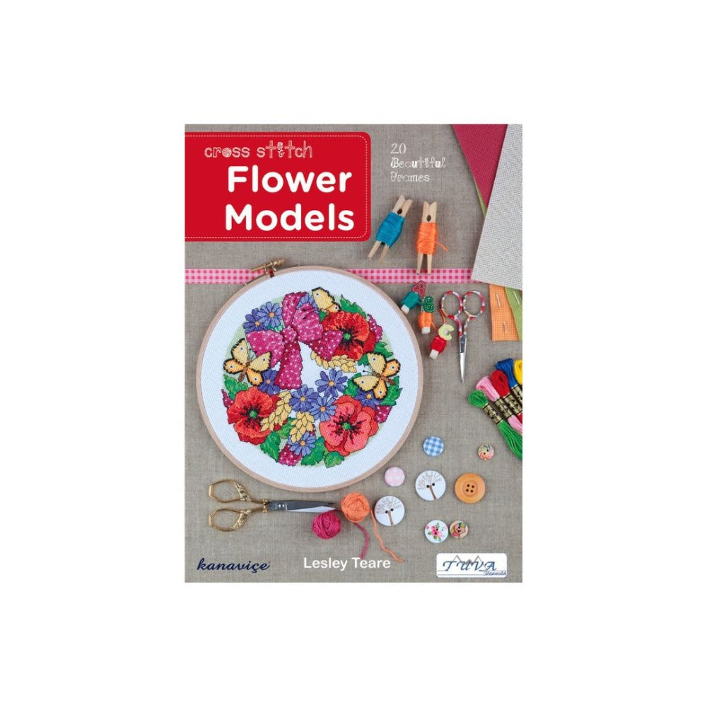 Flower Models Cross Stitch Book