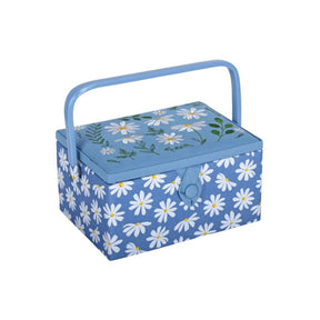 Denim Daisies Sewing Box