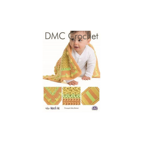 DMC Crochet Pattern Pineapple Blanket 15350L/2