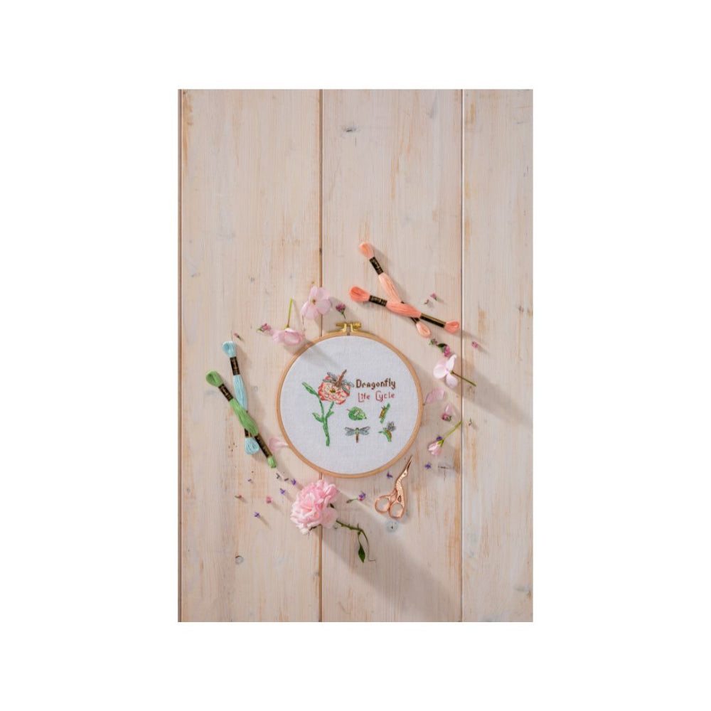 Dragonfly Life Cycle Cross Stitch Kit