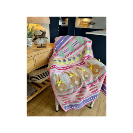 Easter Moments Crochet Blanket Pattern