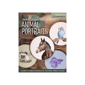 Embroidered Animal Portraits Book