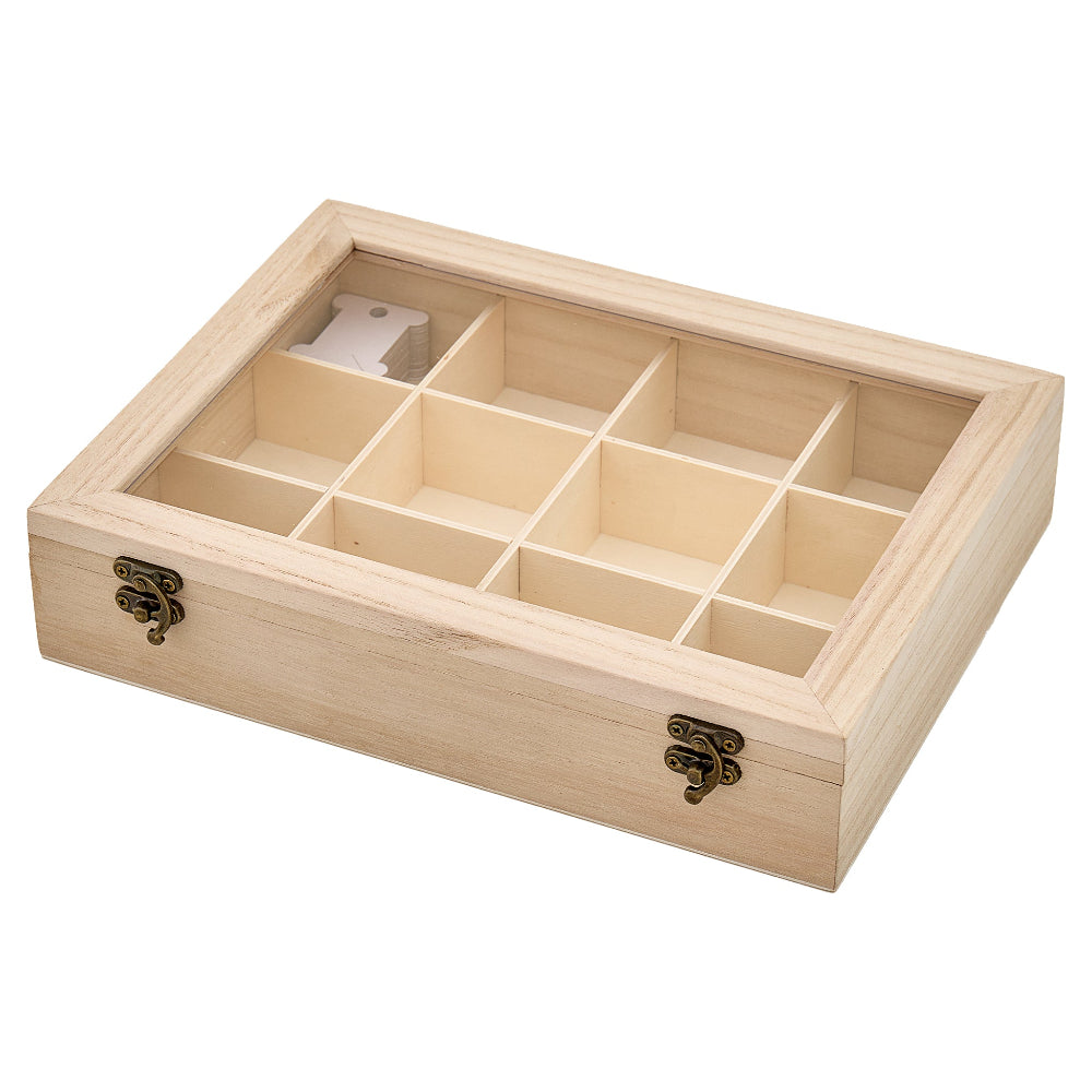 Embroidery Floss Skein Wooden Box