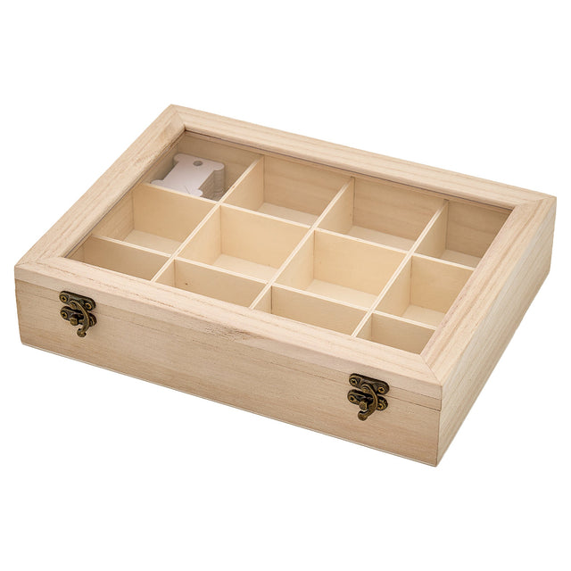 Embroidery Floss Skein Wooden Box