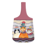 Emma Ball Cats in Hats Wrist Bag