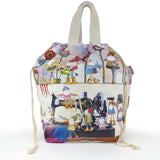 Emma Ball Crafting Gnomes Large Bucket Bag