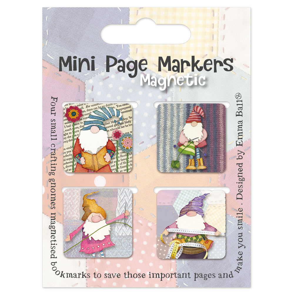 Emma Ball Crafting Gnomes Mini Page Markers