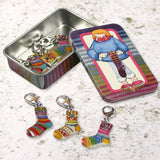 Emma Ball Crochet Stitch Markers Socks