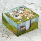 Emma Ball Felted Sheep Memo Box