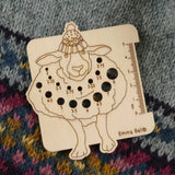 Emma Ball Happy Sheep Needle Gauge