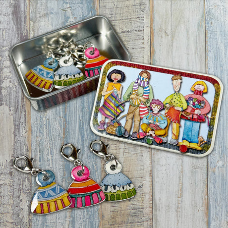 Emma Ball Woolly Hats Crochet Stitch Markers