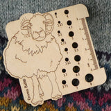 Emma Ball Herdwick Needle Gauge