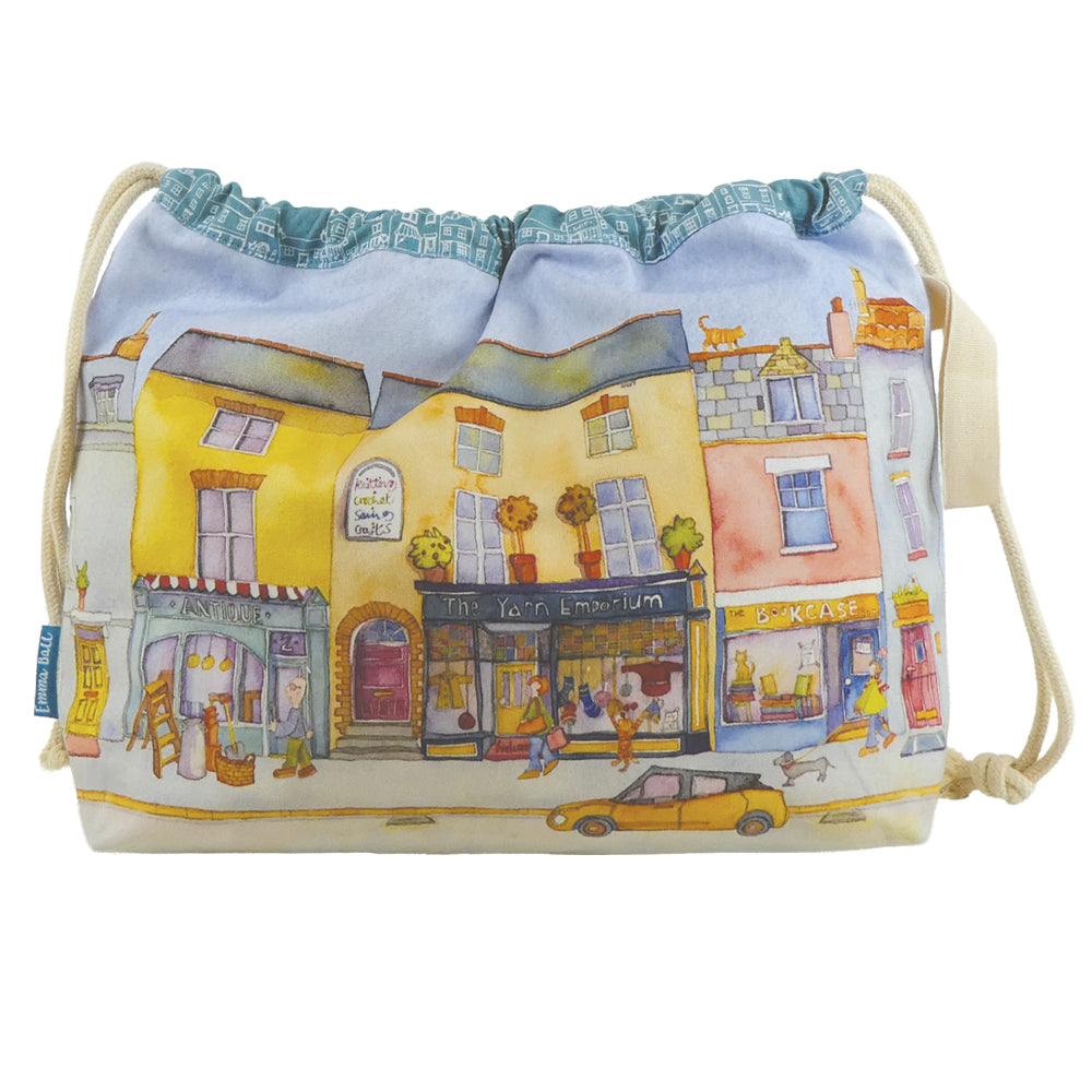Emma Ball Market Street Drawstring Bag