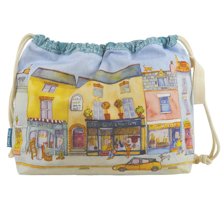 Emma Ball Market Street Drawstring Bag