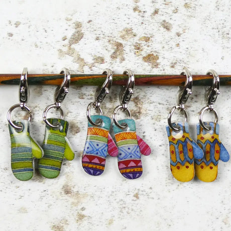 Emma Ball Mittens Crochet Stitch Markers