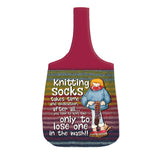 Emma Ball Socks Knitters Small Wrist Bag