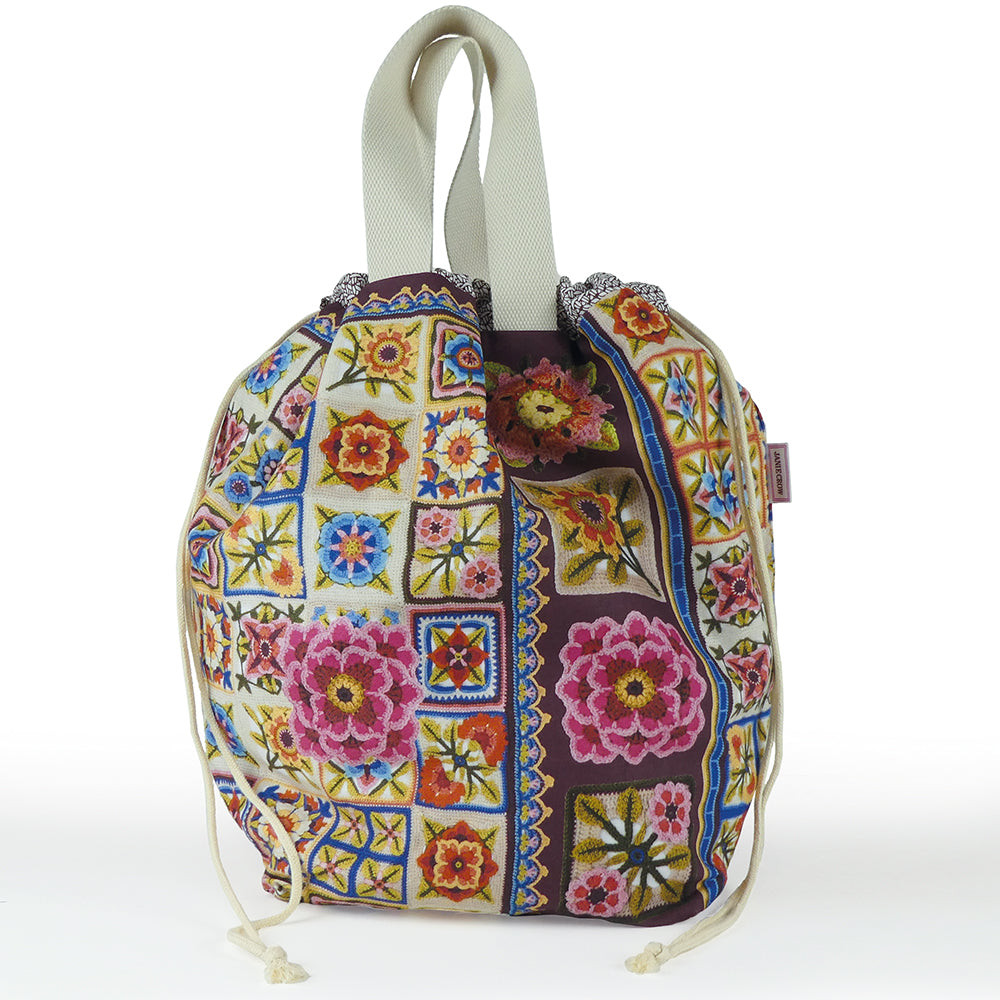 Emma Ball Spirit of Flora Large Bucket Bag