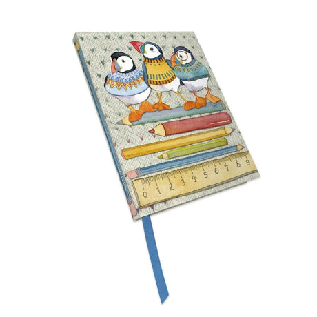 Emma Ball Woolly Puffin Bound Notebook