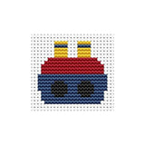 Fat Cat Easy Peasy Ship Cross Stitch Kit